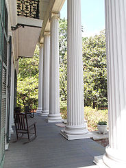 Magnolia Hall (Greensboro, Alabama)-Portico 01.jpg