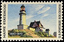 Maine statehood, 1820
1970 issue Maine statehood 1970 U.S. stamp.jpg
