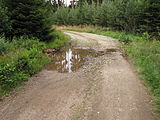 Čeština: Přírodní park Manětínská. Okres Plzeň-sever, Česká republika.