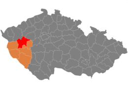 Distretto di Plzeň-sever – Localizzazione