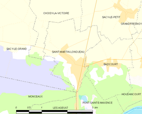 Poziția localității Saint-Martin-Longueau