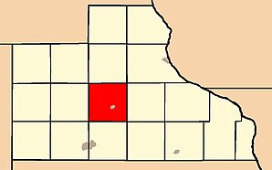 Map highlighting Perry Township, Jackson County, Iowa.jpg