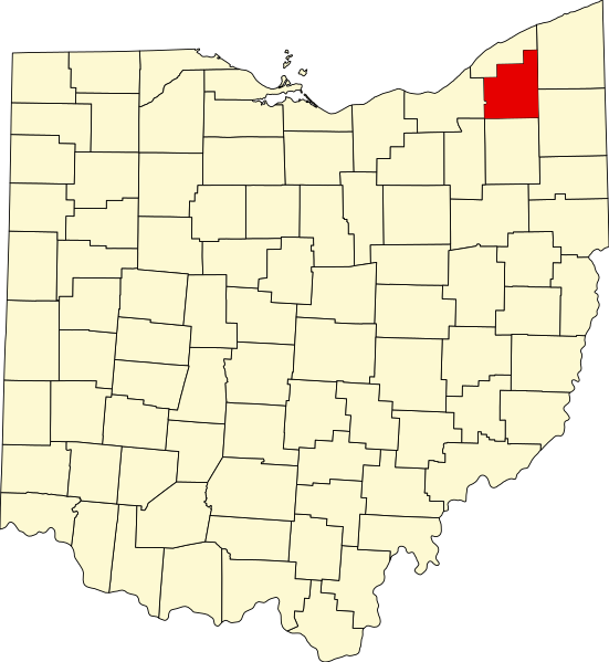 صورة:Map of Ohio highlighting Geauga County.svg
