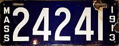 Category:1913 license plates - Wikimedia Commons