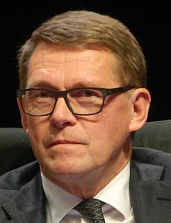 Matti Vanhanen Finnish politician