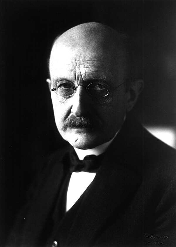 Max Planck is considered the father of the quantum theory.