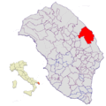 Collocatio finium municipii in Provincia Lupiensi