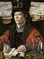 Jan Gossaert, Portrait of a Merchant, c. 1530