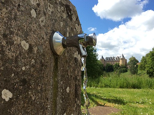 A tap in Rochechouart, Haute-Vienne, France