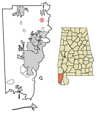 <span class="mw-page-title-main">Bucks, Alabama</span> Census-designated place in Alabama, United States