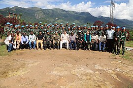 Mr. David Gressly takes a photo with Indonesian peacekeepers 01.jpg