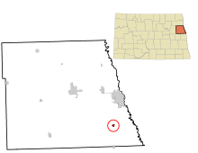 Pohjois-Grand Forks County Thompson.svg