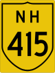 National Highway 415 Schild}}