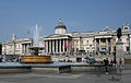 View across the square from the southeast to the National Gallery.