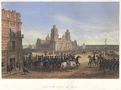 General Scott's entrance into Mexico, 1851