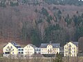 Western dwelling house, southern dwelling house, northern former farm building and cellar of a former sanatorium