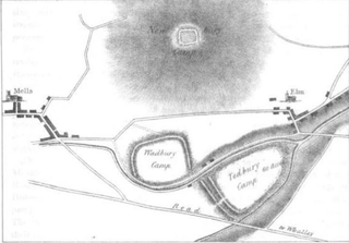 <span class="mw-page-title-main">Wadbury Camp</span> Promontory fort in Somerset, England