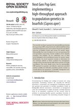 Thumbnail for File:Next Gen Pop Gen - implementing a high-throughput approach to population genetics in boarfish (Capros aper).pdf