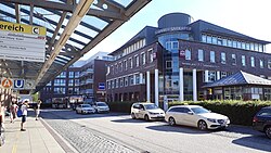 The central bus station of the city