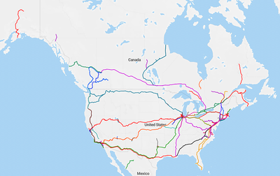 Ferrocarril en Canadá