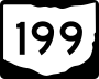 State Route 199 marker