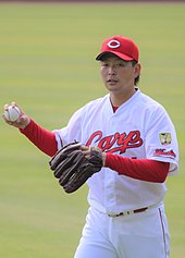 Daichi Osera didn't allow a hit through the first four innings of Game 1. Ohsera-daichi14.jpg