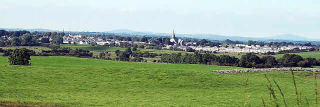 Oldcastle seen from Loughcrew