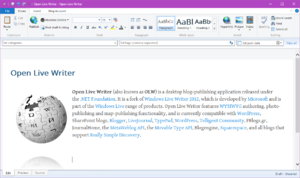 Open Live Writer 0.5