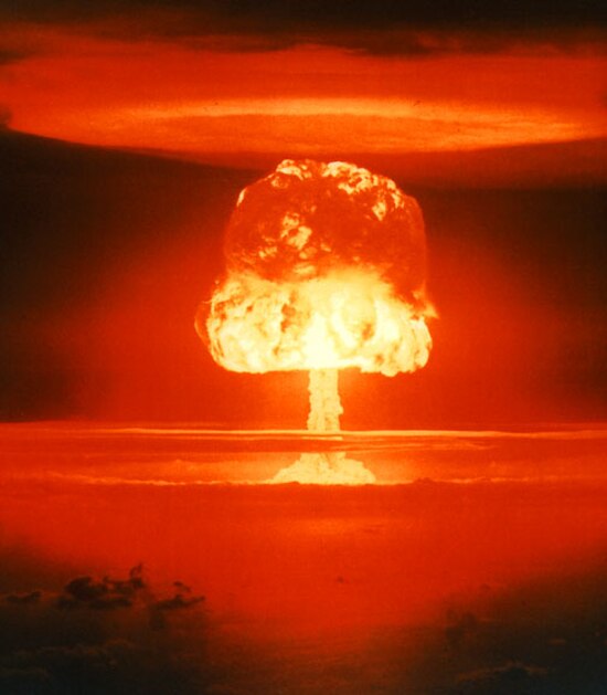 Castle Romeo nuclear test on Bikini Atoll