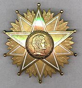 Order of Bernado O'Higgins
I Class Breast Star Orden Bernardo O'Higgins GCruz.jpg