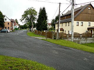 <span class="mw-page-title-main">Přebuz</span> Town in Karlovy Vary, Czech Republic