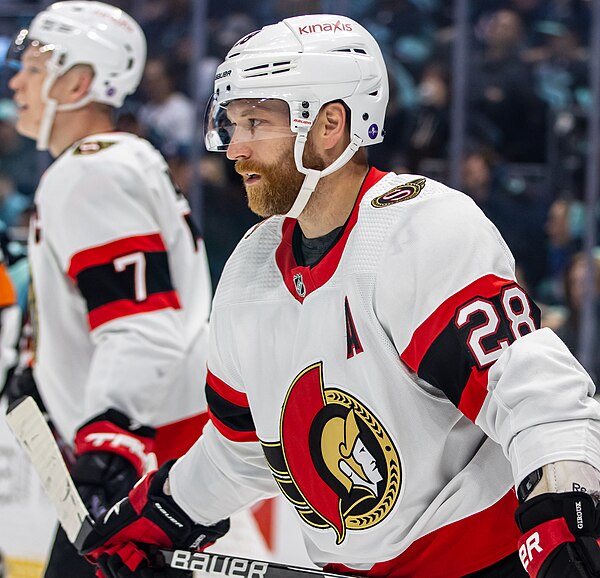 Giroux with the Ottawa Senators in March 2023