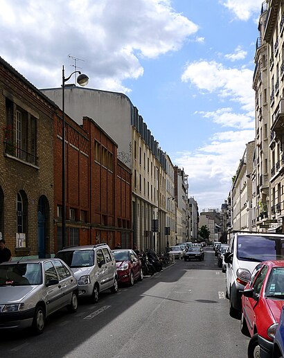 Comment aller à Rue du Moulin Vert en transport en commun - A propos de cet endroit