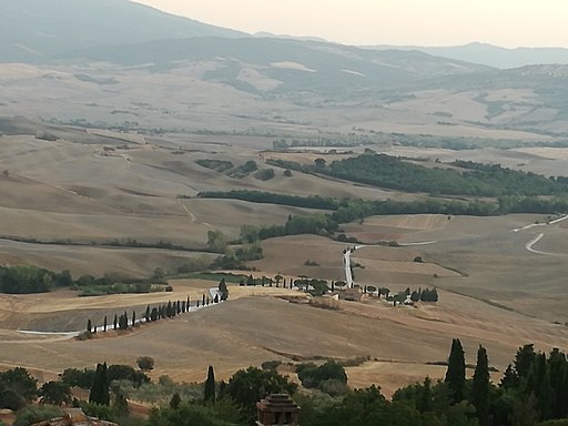 Val d'Orcia near Pienza