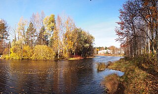 Palokka District of Jyväskylä in Central Finland, Finland