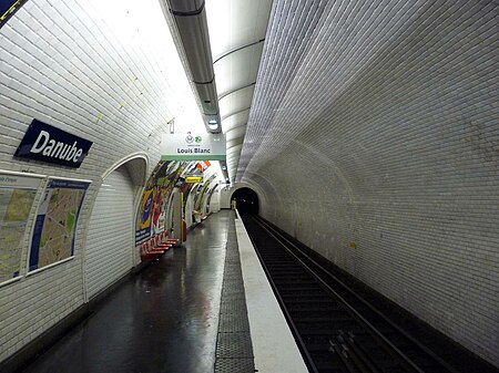 Paris metro danube