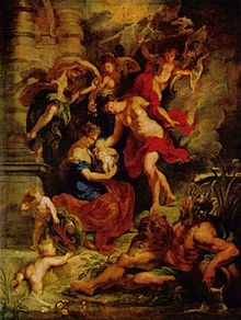 The Birth of the Princess, in Florence on 26 April 1573. Peter Paul Rubens 045.jpg