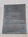 Plaque commémorative en mémoire d'Henri Dunan