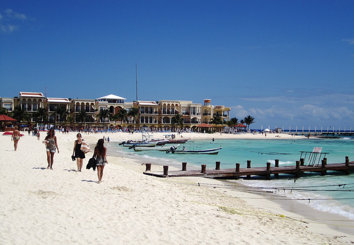 playa del carmen mexique