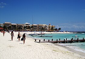 playa de la ciudad