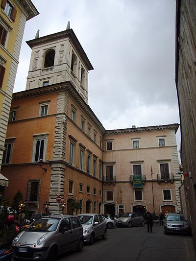 Exterior view of the Palazzo Altemps.