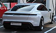 Porsche Taycan Turbo S, Heckansicht