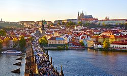 Skyline of Prague