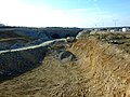 Čeština: Výstavba tunelu městského okruhu v Cholupicích; tunel povede od Cholupic ke Komořanům a zajistí napojení dálnice D3 na městský okruh English: Tunnel in Prague-Cholupice under construction