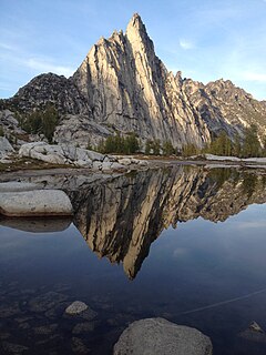 The Enchantments scenic mountains near Leavenworth, Washington, USA