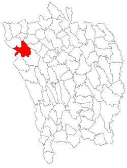 Location of Pungeşti