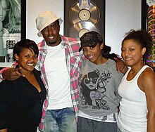 Purple Reign in the studio with Diddy, 2010