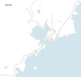 Qingdao Metro Linemap.svg