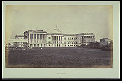 Calcutta - Government House, South Front, by Samuel Bourne