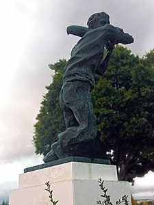 Achteruit stuiteren (ook Monument voor de Remontista), 1990